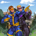 Cyclops_x_Hawkeye-Strip_Archery03.png