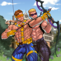 Cyclops_x_Hawkeye-Strip_Archery06.png